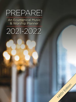 cover image of Prepare! 2021-2022 NRSV Edition